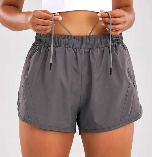 

lu yoga short pants brand womens yoga outfits high waist shorts lu-lu exercise fitness wear girls running elastic sportswear all lululemens