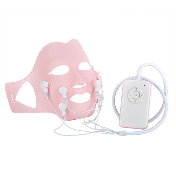 

red led light pn therapy soft gel vibration anti wrinkles mask face massager
