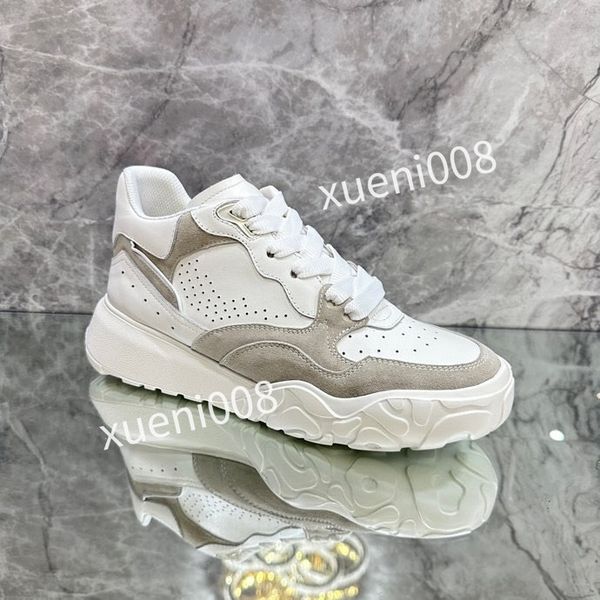 

new womens men quality casual shoes designer leather lace-up sneaker fashion running trainers letters flat printed gym sneakers2023, Red;white