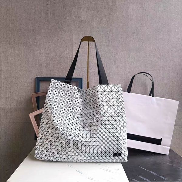 

new miyake evening bags tote baobao geometric shopping bag womens one shoulder portable silicone casual luxury handbag