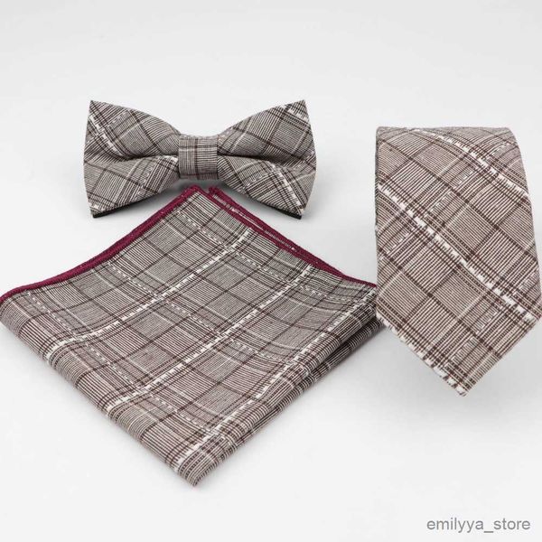 

2pcs handkerchiefs thick mens designer skinny plaid pocket square butterfly ties set handkerchief bowtie necktie lots, Blue;white