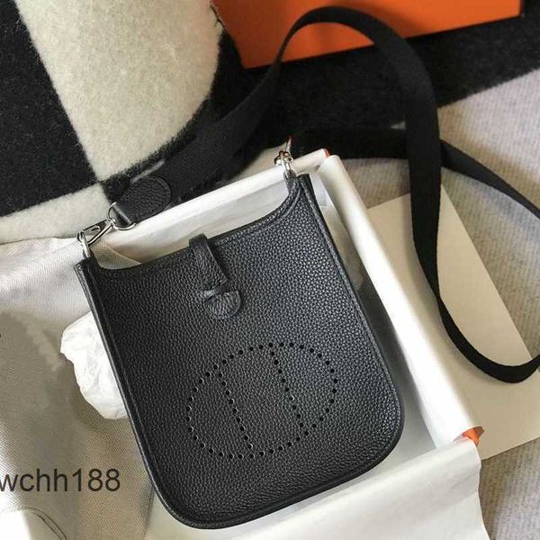 

hemes one bag bags 2023 small evelyns casual versatile cowhide hollow letter litchi tote designer shoulder crossbody women's 467w
