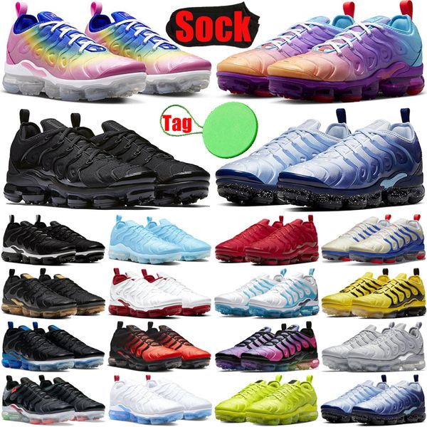 

tn plus tns men running shoes tnplus ultra triple black white multi gradient pink spell cool grey midnight navy mens trainers sports sneaker