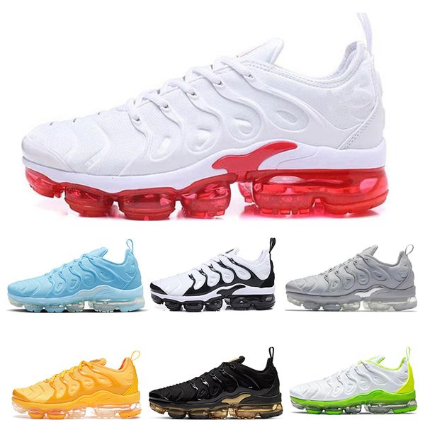 

mens women running shoes tn plus 3 triple black white cherry hyper blue light bone bred be true mens trainers sport outdoors sneakers comfor