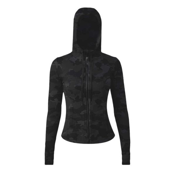 

yoga jackets wear hoodys define womens designers sports jacket coat double-sided sanding fitness cing hoodies long sleeve clothes two styles, Black;brown