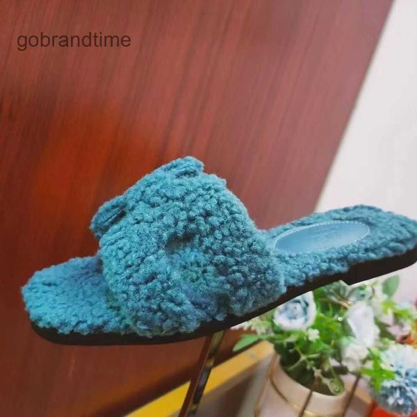 

slippers bear sandal oran h winter dsigner slipper shoes h designer mop furry emma teddy bear fur one word for women 2023 color matching out