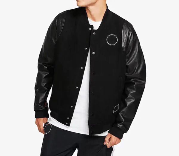 

designer jackets for men women fashion labelling baseball jacket man woolen leather outerwear woman stylish loose streetwear hip hop coa gop, Black;brown