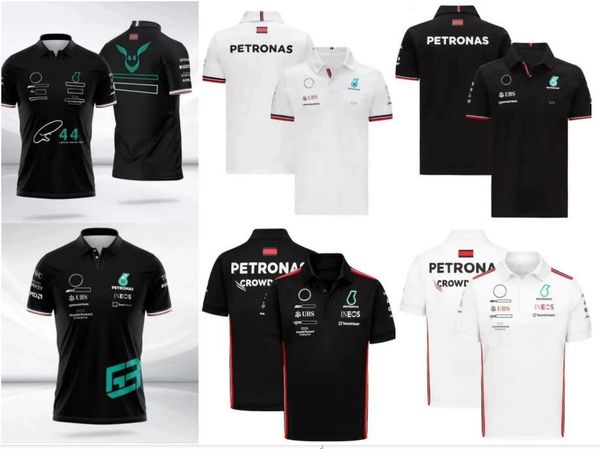 

f1 racing polo shirt new team lapel body shirt the same style customization