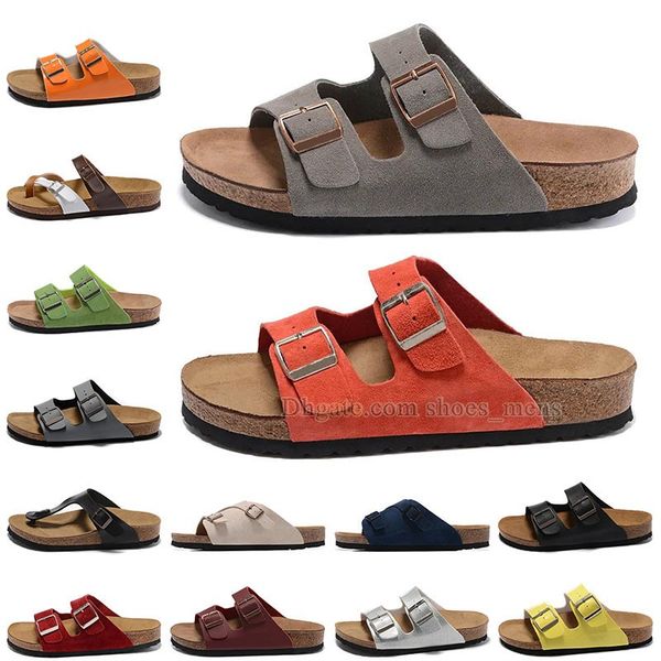 

2023 sandals mens womens famous designer slides slippers mule flat orange pink grey summer casual shoes sliders slipper sandels, Black