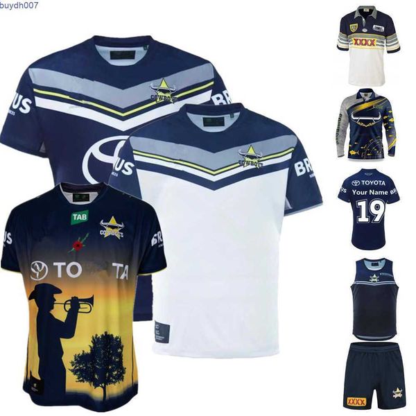 

u5mr new men's t-shirts fashion rugby cowboys defence rugby jersey 2023 australia cowboys retro rugby fishing suit jerseys s-5xlzuty, White;black