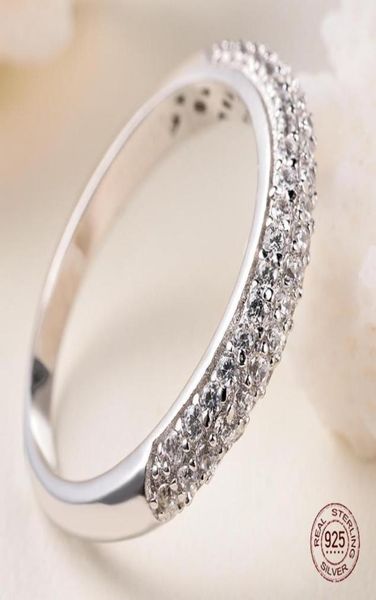 

cluster rings 2021 arrival s925 sterling silver fashion ring pave setting zirconia diamonds sparkling charm jewelry party gift for1133648, Golden;silver