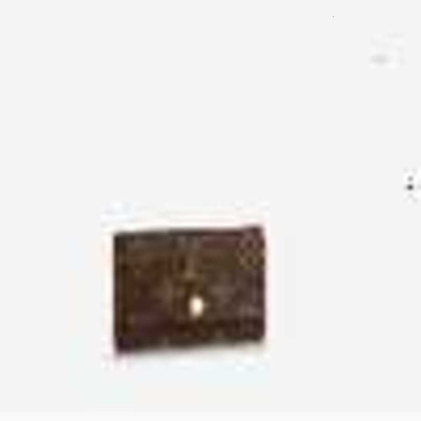 

clothing luxury brand bag m62630 6 spoon key case bumbags long wallet chain wallets purse clutches evening pouches mini belt bags zrpl, Black