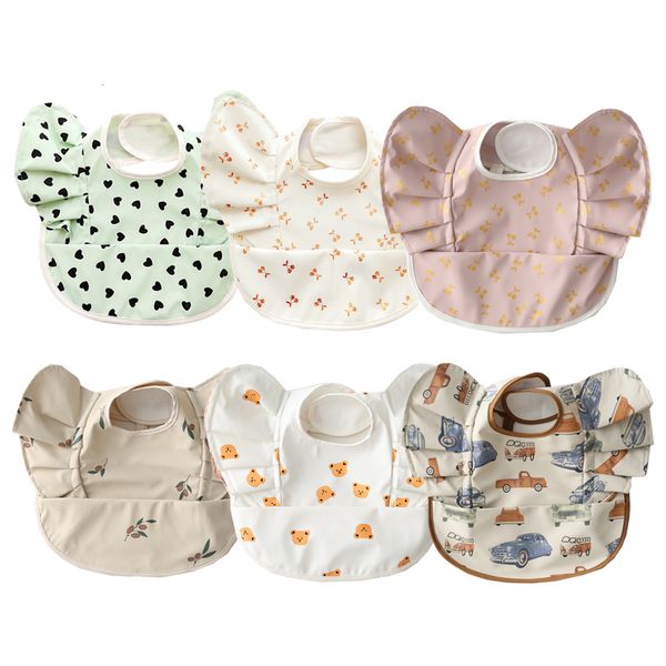 

bibs burp cloths kain alas dada bayi tahan air makan untuk anak anak barang kartun aksesori perempuan laki laki syal 230516