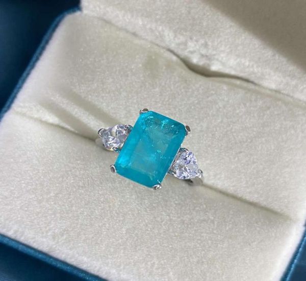 

hbp fashion luxury new s925 silver palaiba ring for women with diamond luxurious and elegant selling goldplated hand jewelr4960822