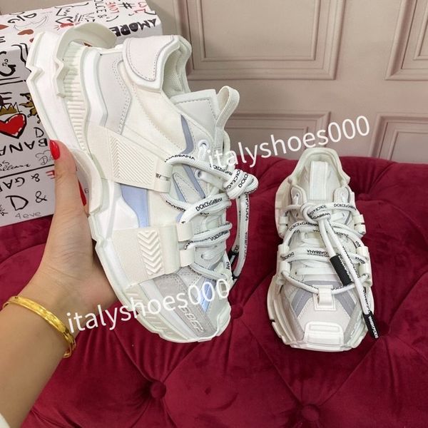 

new designer men sneaker leather embroidered stripes white shoe flat platform walking sports trainers2023, Black