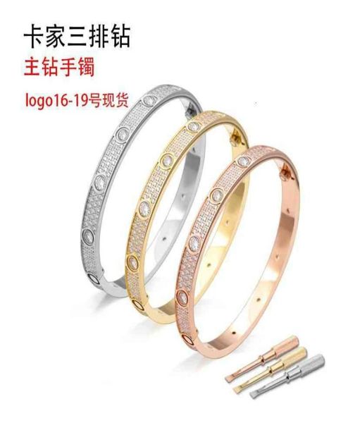 

other bracelets kajia sky star three row diamond ten bracelet cnc stone inlaid lovers jewelry8508859, Golden;silver