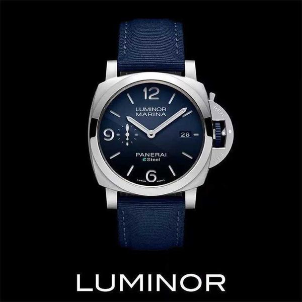 

luminors luminor product 1157 dark blue gradient dial mechanical watch male