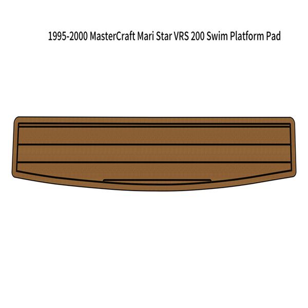 

1995-2000 mastercraft mari star vrs 200 swim platform pad boat eva teak floor