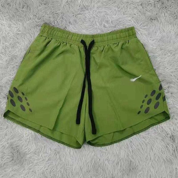 

men's shorts designer summer quality fabric quick dry breathable thin loose beach pants sports casual shorts, White;black