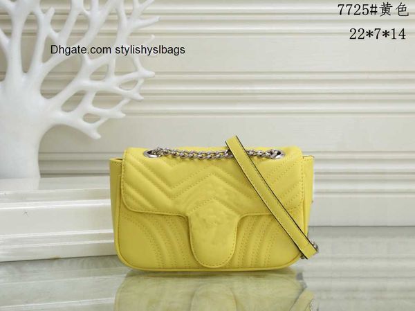 

totes women's designers handbag shoulder bag crossbody tote purse handbag luxury brand message bags classic pu leather #7725 wallet sil
