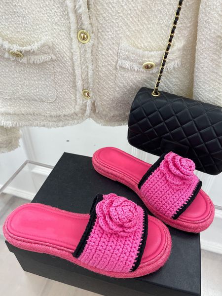 

fashion printed everything goes with breathable peep-toe sandals designer style high-quality beach slippers, Black