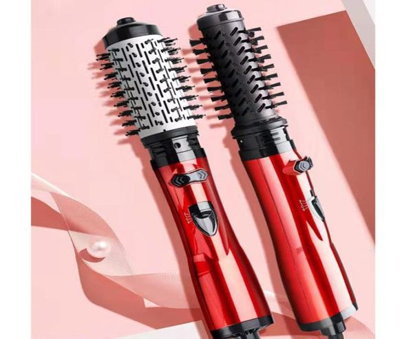 

curling irons 2 in 1 rotating brush air styler comb curling iron roll styling brush hair dryer blow with nozzles 2 speed 3 heat se3197232