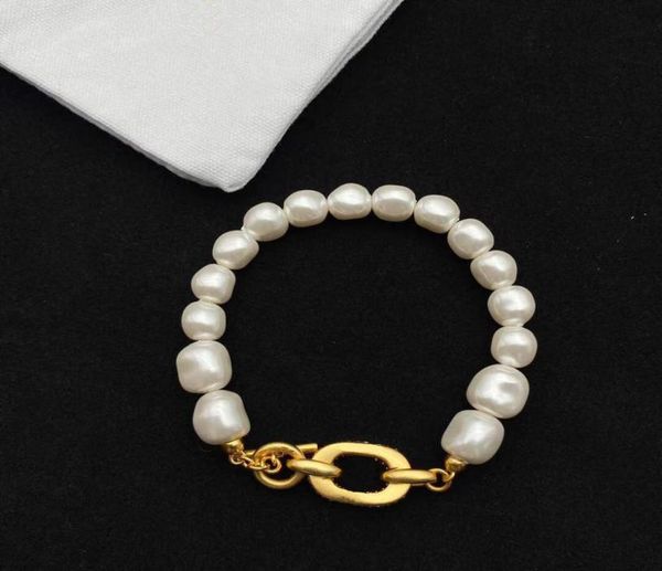 

diamond beaded strands bracelets designer jewelry white pearl toggle clasps 18k gold plated copper chirstmas valentines day fashio3150889, Black