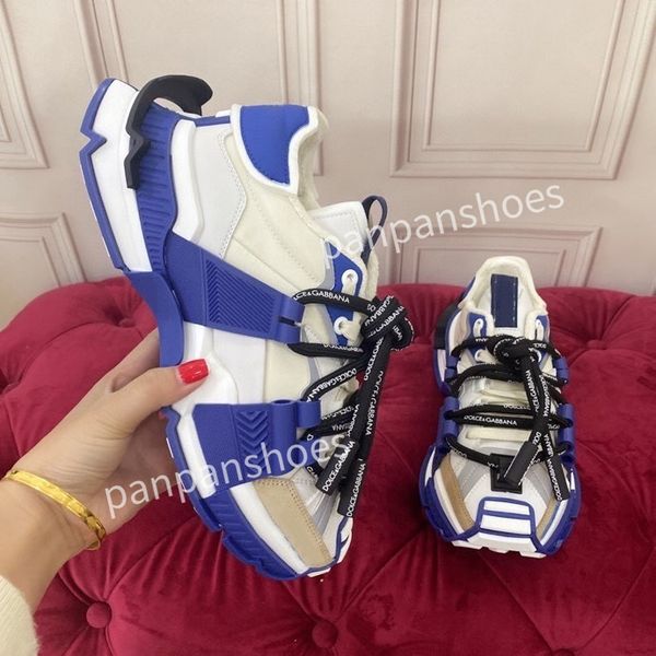 

brand women men designer leather lace-up sneakers fashion lady flat running letters shoes sneaker, Black