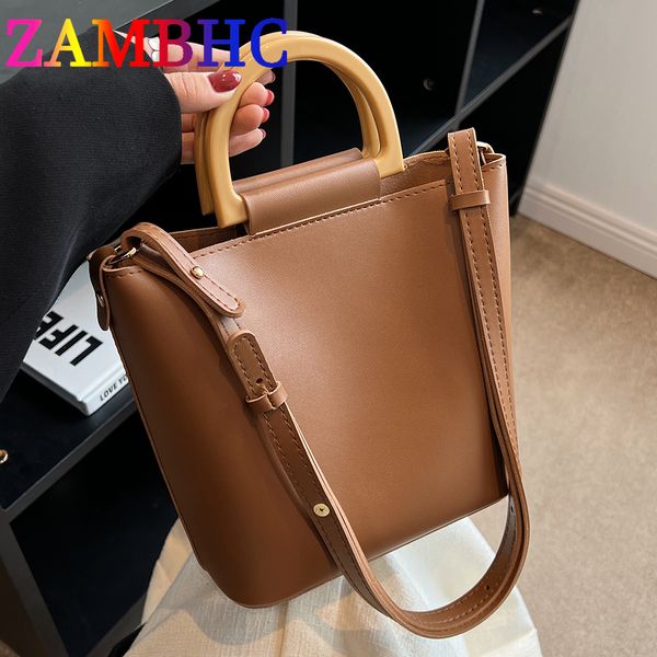 

evening bags 2 set tas ember kulit pu kecil wanita selempang bahu pegangan pendek untuk tangan travel fashion musim gugur baru 230516