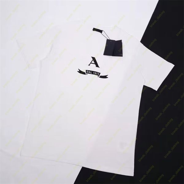 

mens womens designer shirts for man tshirts loose tees with letters print short sleeves luxury men t shirt size s-xxl designers polo shirt, White;black