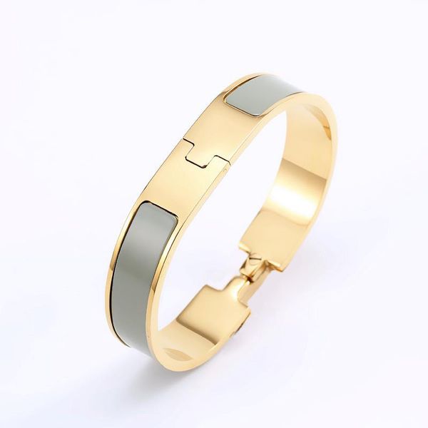 

mens designer bracelet jewelry woman bangle design stainless steel never fade gold buckle size 17/19 for men fashion bangles accessories wed, Black