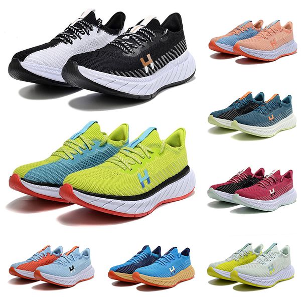 

carbon x 3 running shoes for men women bellwether blue billowing sail black white blue coral radiant yellow mens breathable runner outdoor t