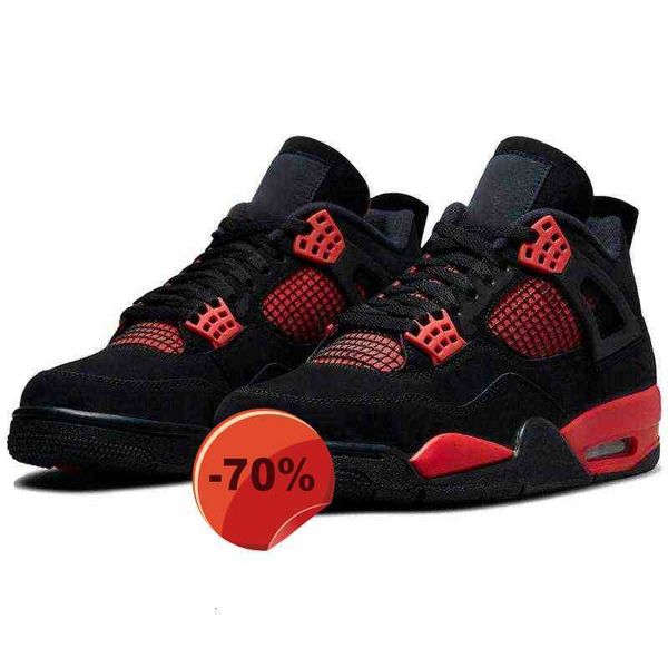 

with jordam box 2022 men basketball shoes women 4s red thunder 4 black cat sail white oreo cactus jack dark marina blue mocha university coo