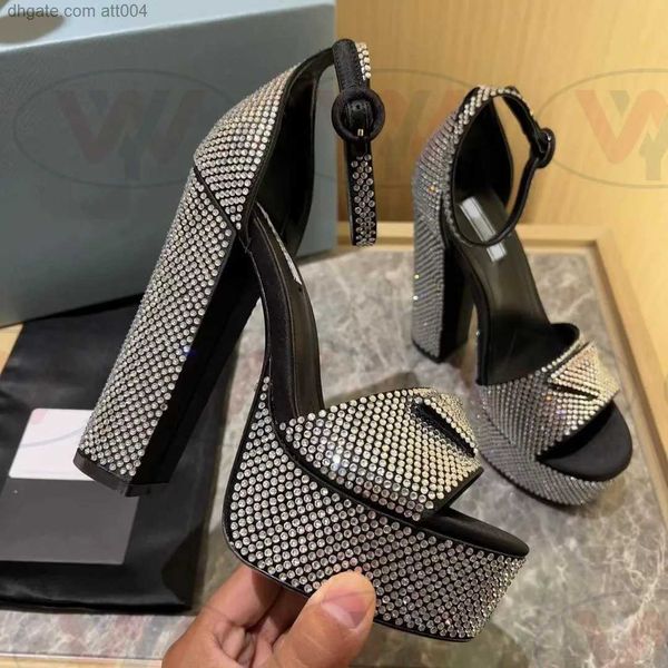 

satin platform sandals with crystals sandals with crystals satin slides slippers sandals loafers muller shoes upper with heat-sealed crystal, Black