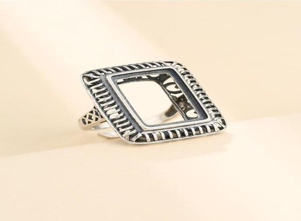 

cluster rings 1317mm 925 sterling silver semi mount bases blanks base blank pad ring setting set jewelry gift a546712947275, Golden;silver