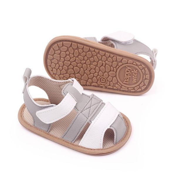

first walkers baby shoes walking booties child anti-collision toddler summer sandals soft sole yiwu good goods f10642