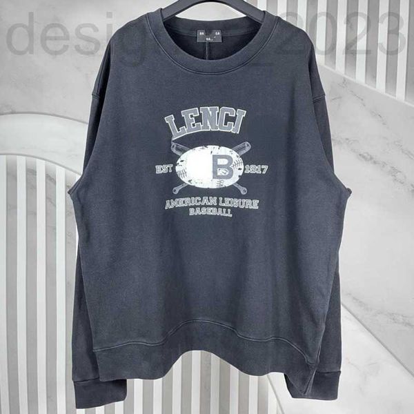 

men's hoodies & sweatshirts designer cotton swtshirt mens swter designer swters men women oize hoodie round neck long sleeve tshirt 3d, Black