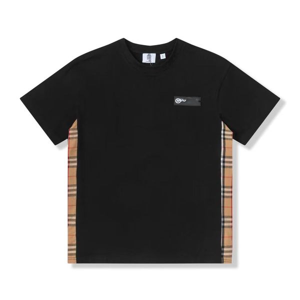 

fashion t shirt men women designers t-shirts tees apparel man s casual chest letter shirt luxurys clothing street shorts sleeve clothes &v, White;black