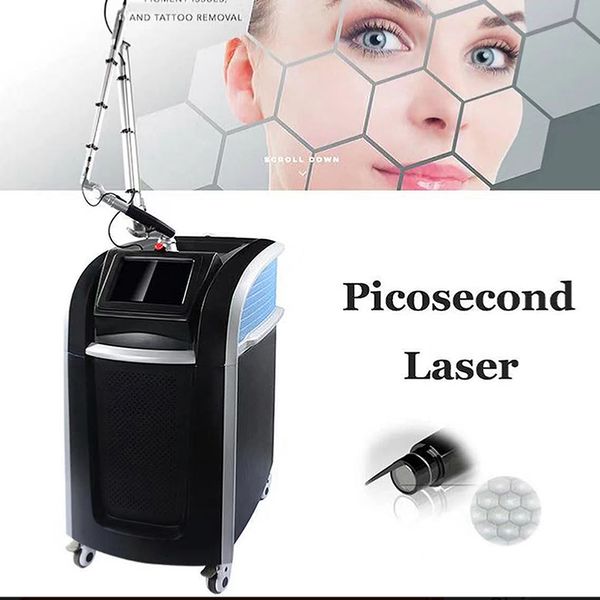 

pico laser picosecond machine professional medical lasers acne spot pigmentation removal 755nm lazer beauty equipment, Black