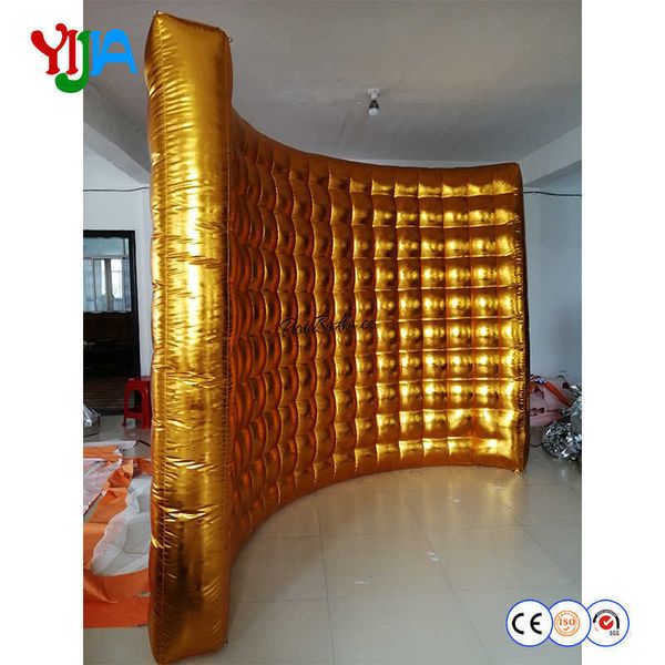 

shipping total gold or total silver inflatable wall p booth background inflatable wall for party wedding events