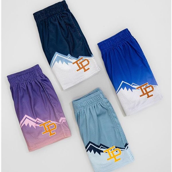 

mens shorts inaka ip summer gym men women running sports basketball fitness pants mesh fast dry homme breathable trend short 230516, White;black