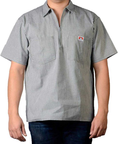 

zip ben half davis shirt men's 09k8, White;black