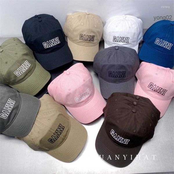 

wide brim hats hat female 2023 net red spring and autumn ganni letter baseball cap sun protection visor1675228 k67, Blue;gray