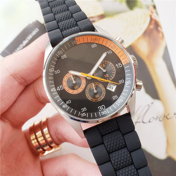 

2023 mens quartz watch strap blue sapphire wristwatches super montre de luxe watches am10, Black;brown