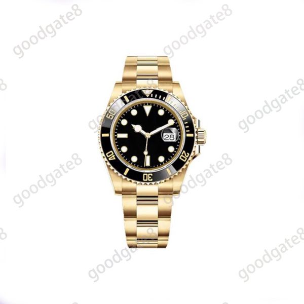 

41mm luxury watch submarine mechanical wristwatch designer for mens orologio lusso stainless steel fashion watches ladies 116610ln ordinary, Slivery;brown