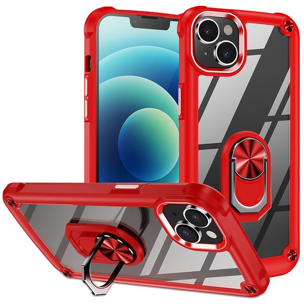 

acrylic shockproof phone cases for 11 11t 12 12x pro ultra redmi note 10 prime crystal clear kickstand magnetic car mount phone case cover