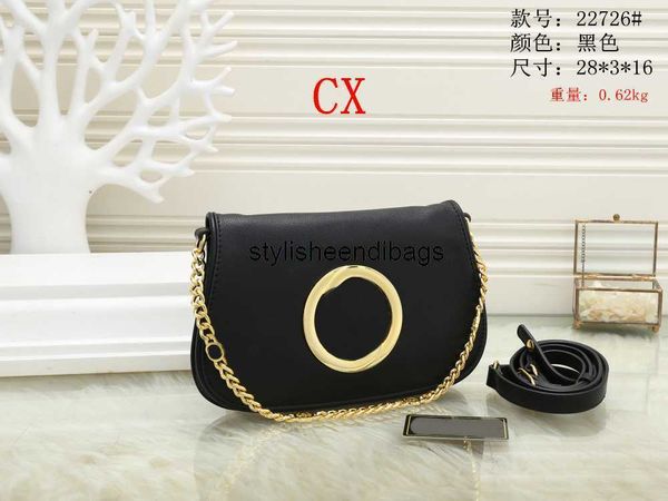 

totes designer luxury tote totes purse handbag message bags cluth brand classic crossbody pu leather wallet luggage #22726 gold chain 28cm v