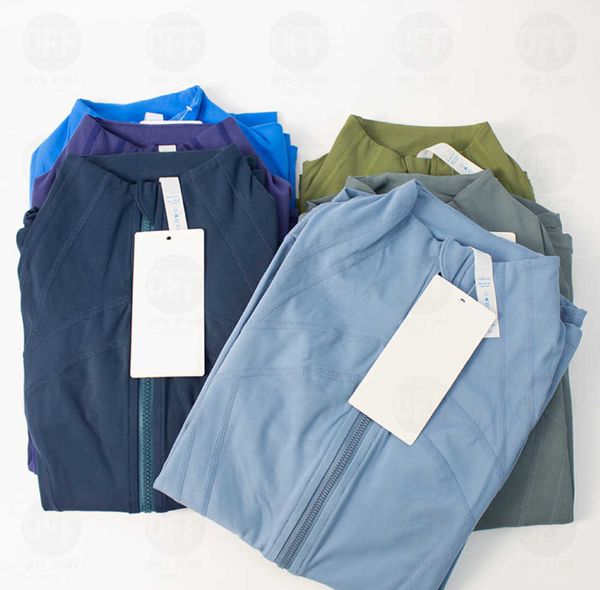 

yoga wear jackets hoodie sweatshirts womens designers sports hoody jacket coats double-sided sanding fitness cing hoodies long sleeve clothe, Gray