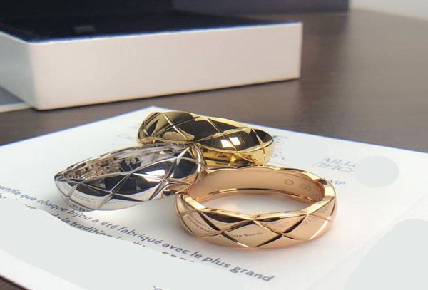 

925 sterling silver coco rings for women wedding ring 18k rose gold middle width7695598, Golden;silver