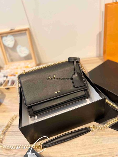 

totes designers shoulder bag luxury tote purse handbag message bags cluth brand classic genuine leather crossbody original box kate gold cha